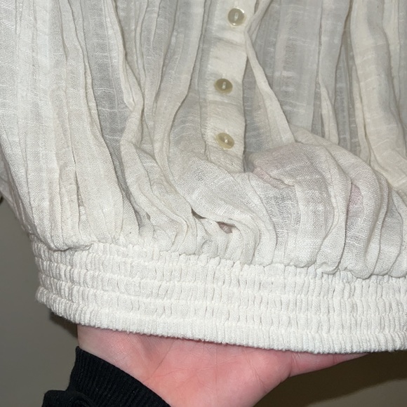 Free people/with the free dancing till dawn peasant, cottage, core BoHo blouse - Picture 5 of 8